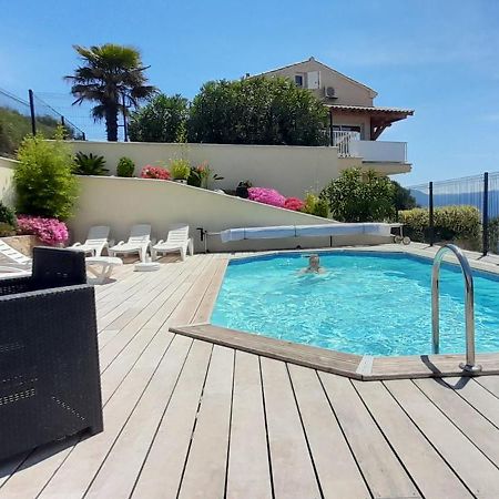 Gites Sassone, Vue Panoramique Sur Ajaccio Et La Mer Alata Exteriör bild