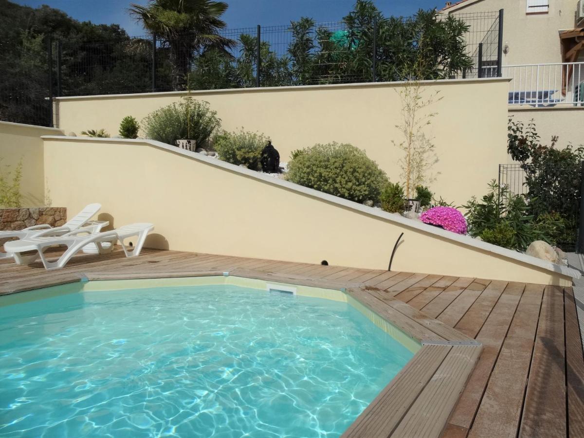 Gites Sassone, Vue Panoramique Sur Ajaccio Et La Mer Alata Exteriör bild